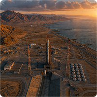 LaythTech AIT facility during satellite integration